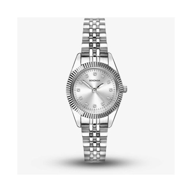 Sekonda Ladies Francis Silver Watch 40689