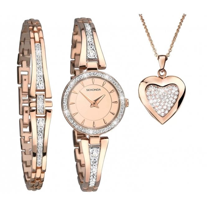 Sekonda Ladies' Secret Rose Christmas Set 2533G