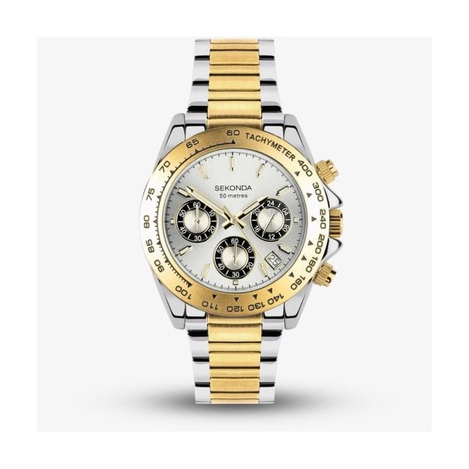 Sekonda Men's Circuit Chronograph Bracelet Watch 30254