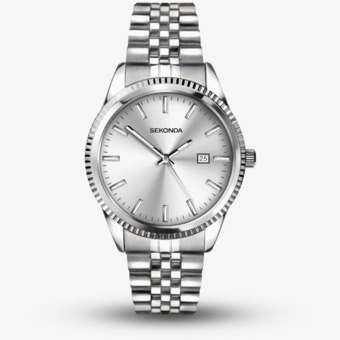 Sekonda Mens King Silver Bracelet Watch 30258