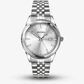 Sekonda Mens King Silver Bracelet Watch 30258