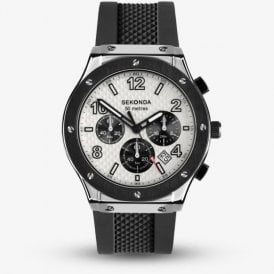 Sekonda Men's Silicon Chronograph Strap Watch 30256