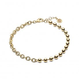 Sif Jakobs 18ct Gold Plated Bormio Bracelet SJ-B2599-YG