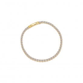 Sif Jakobs 18ct Gold Plated Ellera Grande Bracelet SJ-B2870-CZ-YG-18