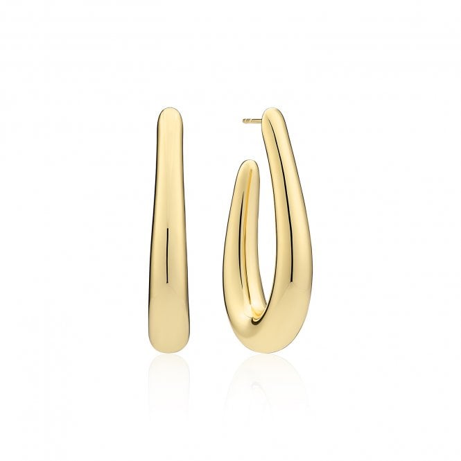 Sif Jakobs 18ct Gold Plated Goccia Pianura Earrings SJ-E2484-YG