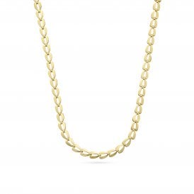 Sif Jakobs 18ct Gold Plated Heartbeat Necklace SJ-N2752-YG