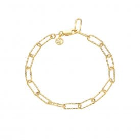 Sif Jakobs 18ct Gold Plated Luce Grande Bracelet SJ-B12292-SG