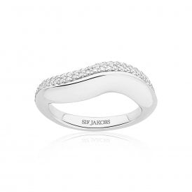 Sif Jakobs Sterling Silver Glorenza Ring SJ-R2483-CZ
