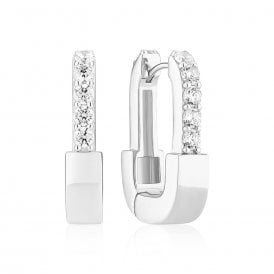 Sif Jakobs Sterling Silver Maratea CZ Earrings SJ-E2453-CZ