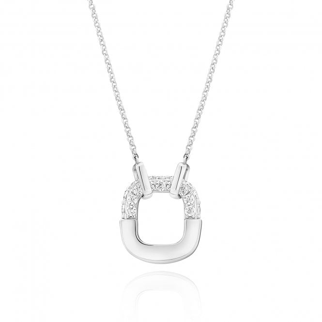 Sif Jakobs Sterling Silver Maratea Necklace SJ-N2453-CZ
