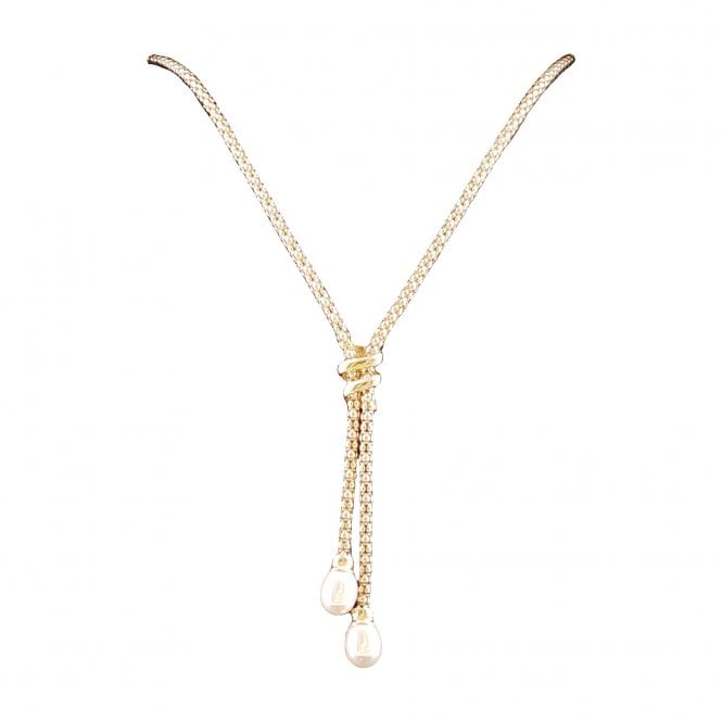 Lowry Sterling Silver Sil Fancy Pearl Necklet