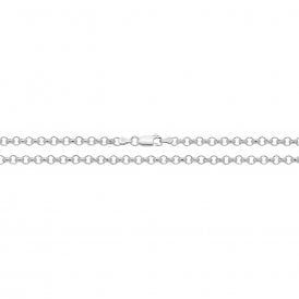 Silver 16" Rd. Belcher Chain