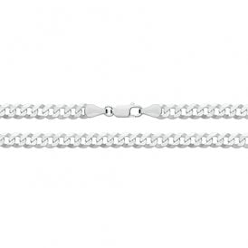 Silver 20" Curb Chain
