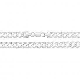 Silver 20" Curb Chain