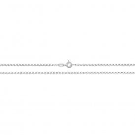 Silver 22" Oval D/C Mini Belcher Chain
