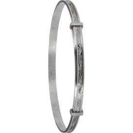Silver Baby Bangle