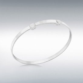 Silver Baby Bangle