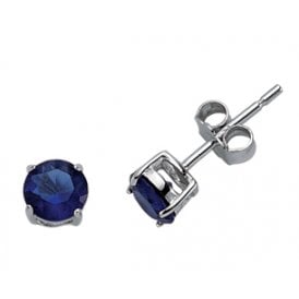Silver Cr. Sapp Studs