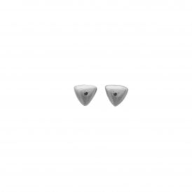 Silver Fancy Stud Earrings