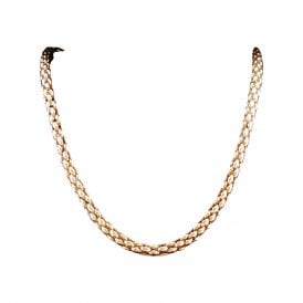 Silver Gold Plated Necklet