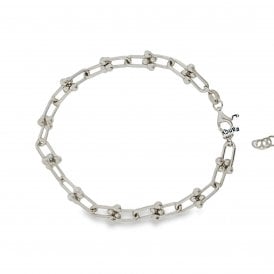 Steling Silver Fancy Bracelet