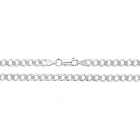 Sterling Silver 18" Curb Chain
