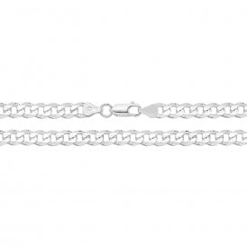 Sterling Silver 18" Curb Chain