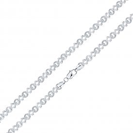 Sterling Silver 18" Fancy Chain