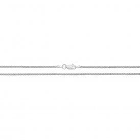 Sterling Silver 18" Spiga Chain