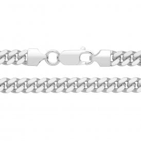 Sterling Silver 20" Cuban Curb Chain