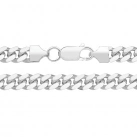 Sterling Silver 22" Cuban Curb Chain