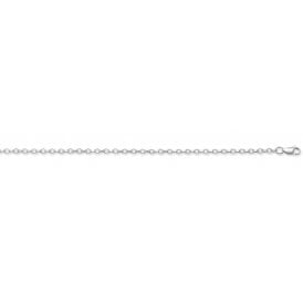 Sterling Silver 22" Faceted Belcher Chain