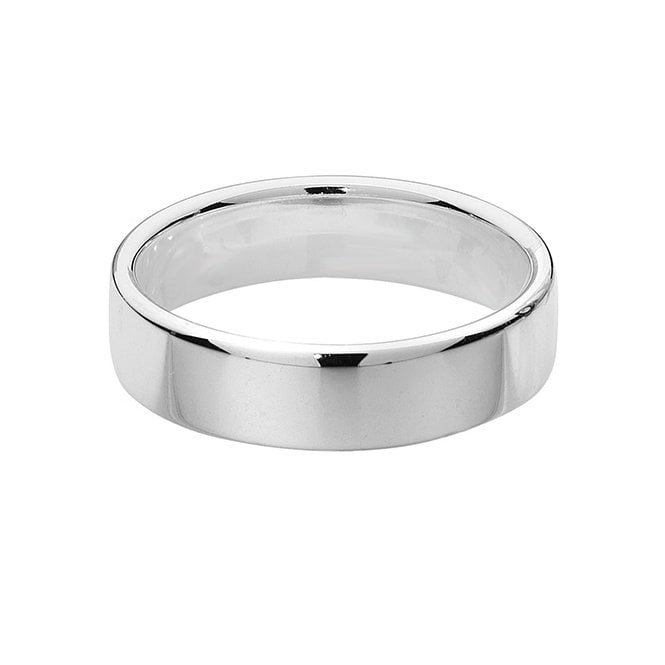 Lowry Sterling Silver Sterling Silver 5mm S.Court Band