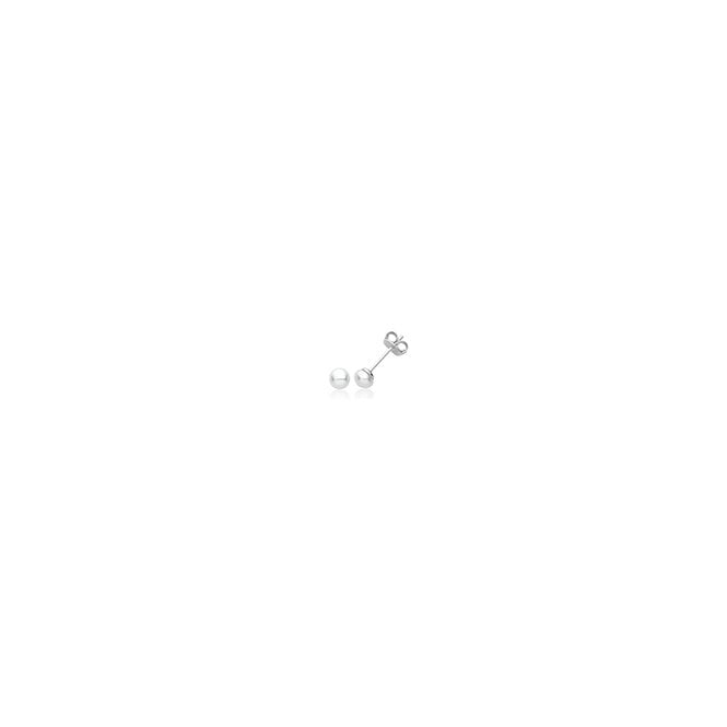 Lowry Sterling Silver Sterling Silver 6mm Pearl Stud Earrings