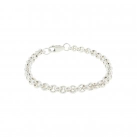 Sterling Silver 7.5" Belcher Bracelet
