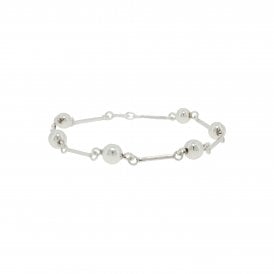 Sterling Silver 7.5" Fancy Bracelet