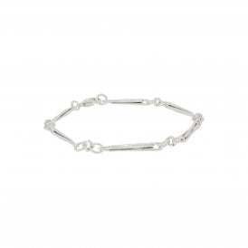 Sterling Silver 7.5" Fancy Bracelet