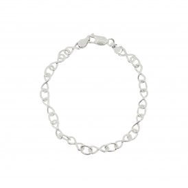 Sterling Silver 7.5" Handmade Bracelet