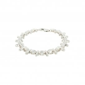 Sterling Silver 7.5" Handmade Bracelet