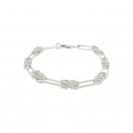 Sterling Silver 7.5" Handmade Bracelet