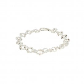 Sterling Silver 7.5" Handmade Bracelet