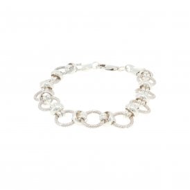 Sterling Silver 8" Fancy Bracelet