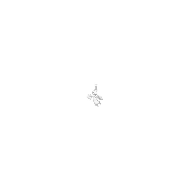 Lowry Sterling Silver Sterling Silver Angel Pendant
