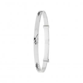 Sterling Silver Baby Bangle
