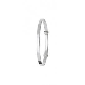 Sterling Silver Baby Bangle