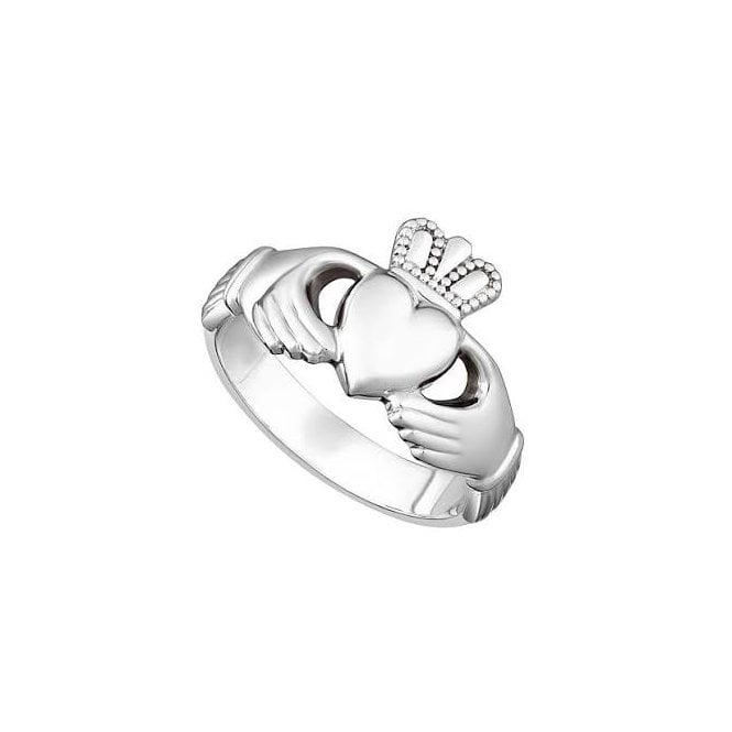 Irish Jewellery Sterling Silver Claddagh Ring