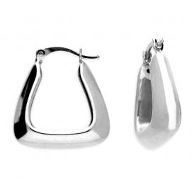 Sterling Silver Creole Earrings