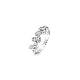 Sterling Silver CZ Marquise Ring