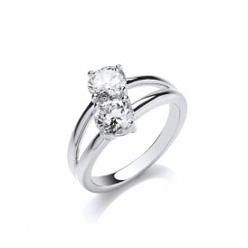Sterling Silver CZ Ring