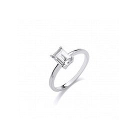 Sterling Silver CZ Ring
